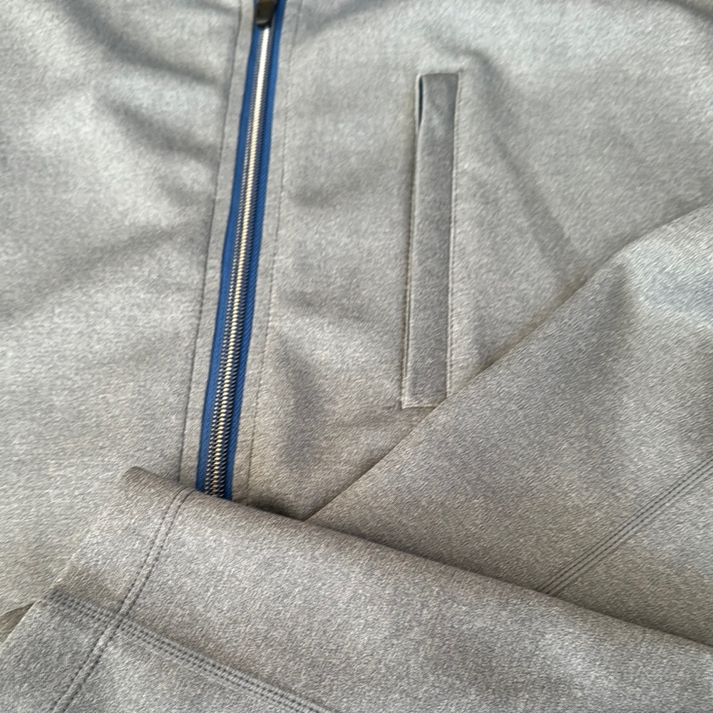 Gray Zip-Up Jacket - Picture 3 of 4